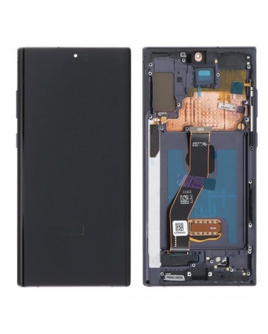 Pantalla LCD y Tactil con Marco Negro para Samsung Galaxy Note 10  Plus N975   Calidad Oled  