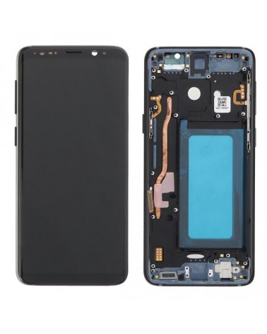 LCD and touch screen with black frame for Samsung S9 G960 G960F TFT quality