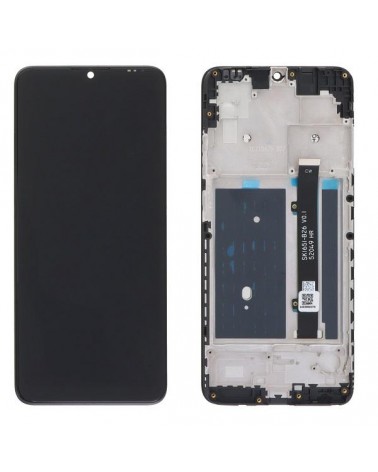 LCD and Touch Screen with Frame for ZTE Blade A51 - High Quality