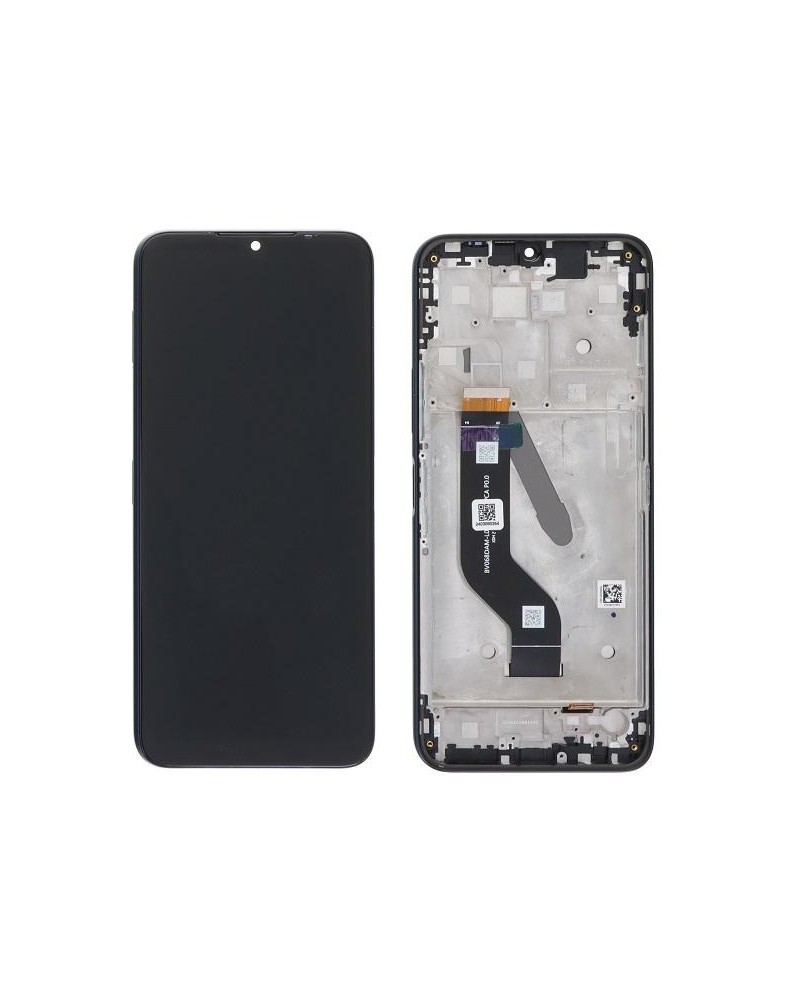 LCD and Touch Screen with Dark Blue Frame for Nokia G50 5G - High Quality