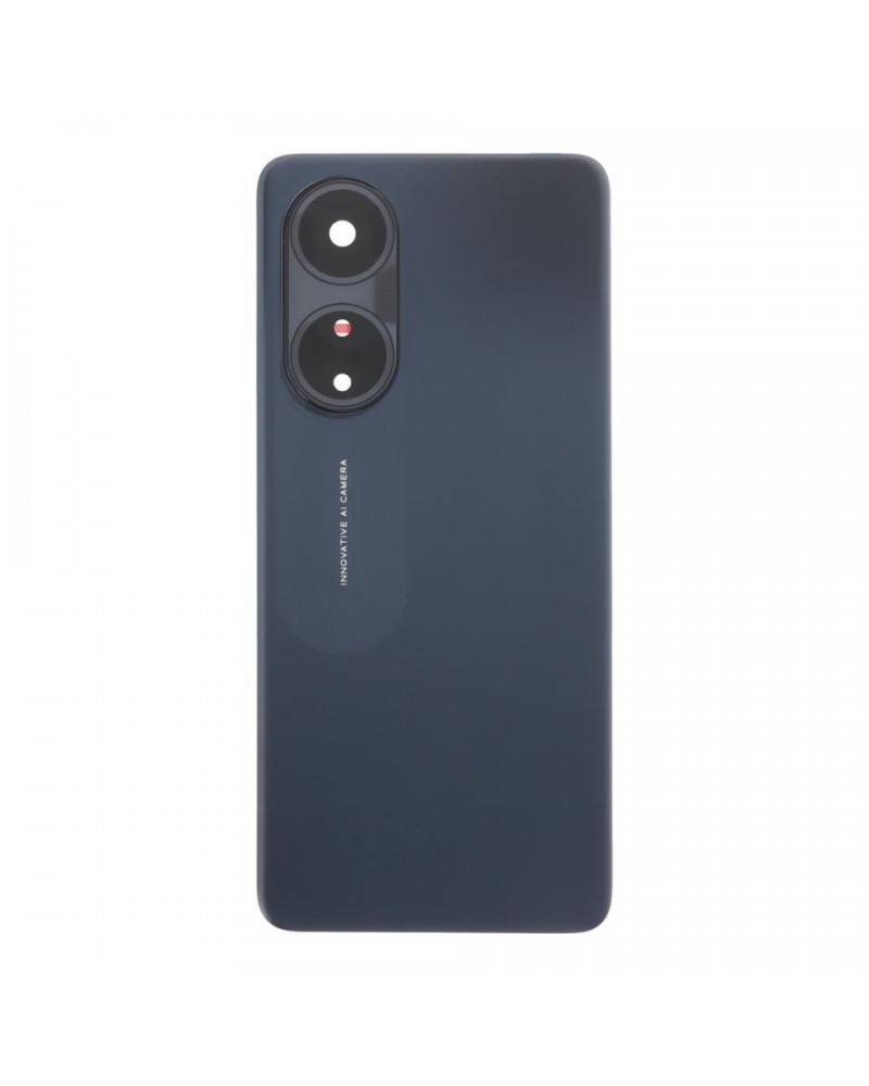 Tapa Trasera y Lente de Camara para Oppo A18 CPH2591 - Negra