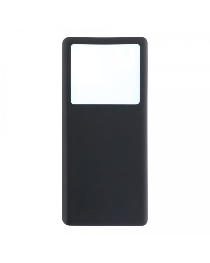 Capa traseira para Vivo X80 Pro V2185A - Preto