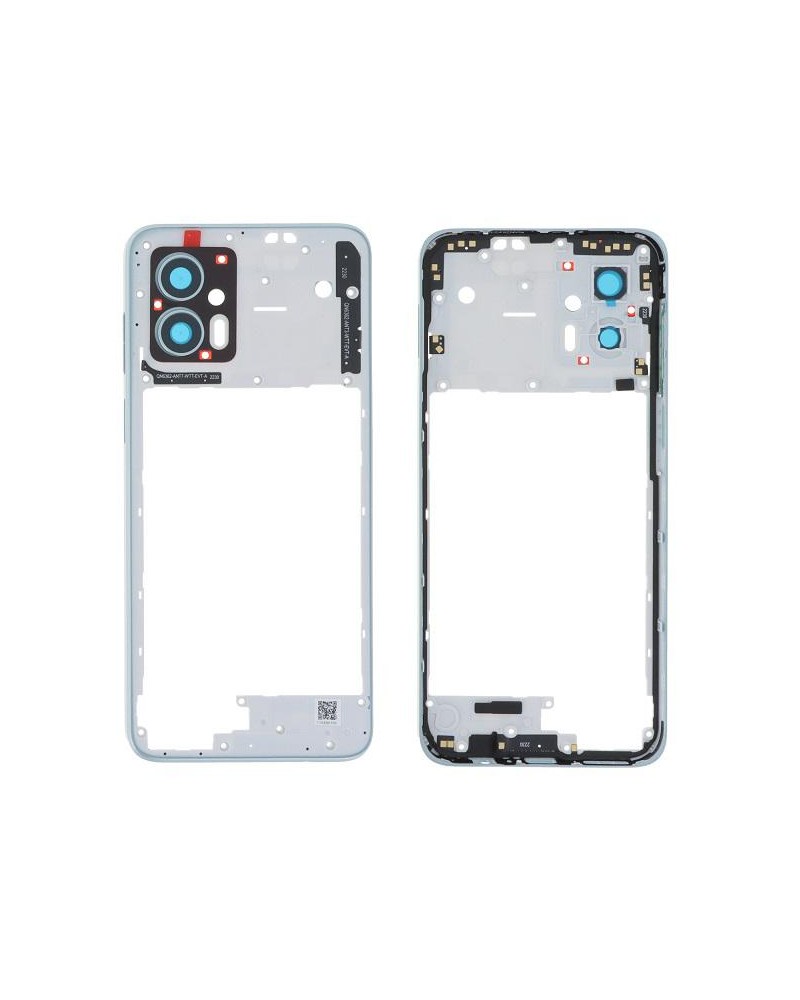 Central Frame for Motorola Moto G53 5G XT2335-2 - White