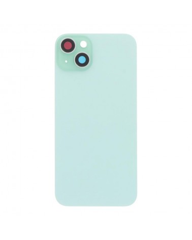 Back Cover with Metal Bracket and Camera Lens for Iphone 15 Plus - Green