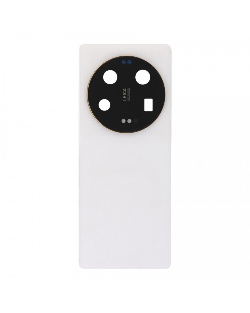 Rear Cover and Camera Lens for Xiaomi Mi 13 Ultra 2304FPN6DC - White