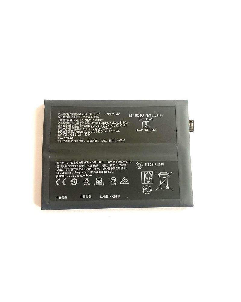 BLP827 for Oneplus 9 Pro 2200mah Battery