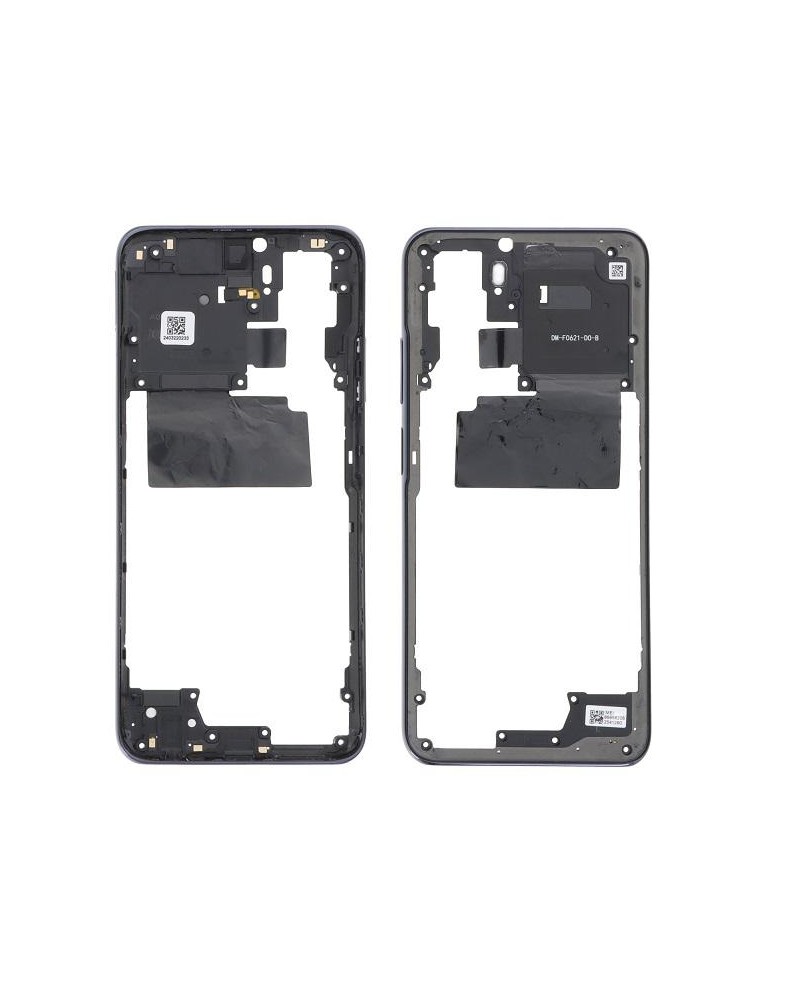 Central Frame for Xiaomi Poco M5s 2207117BPG - Black