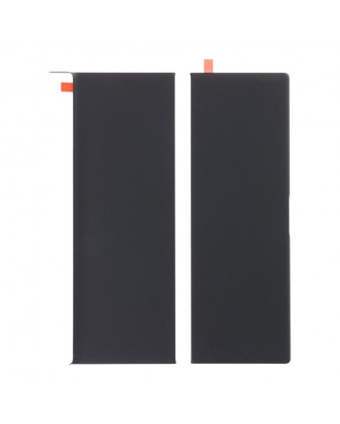 Set 2 Tapa Trasera para Huawei Mate Xs 2 PAL-AL00  PAL-LX9 - Negra