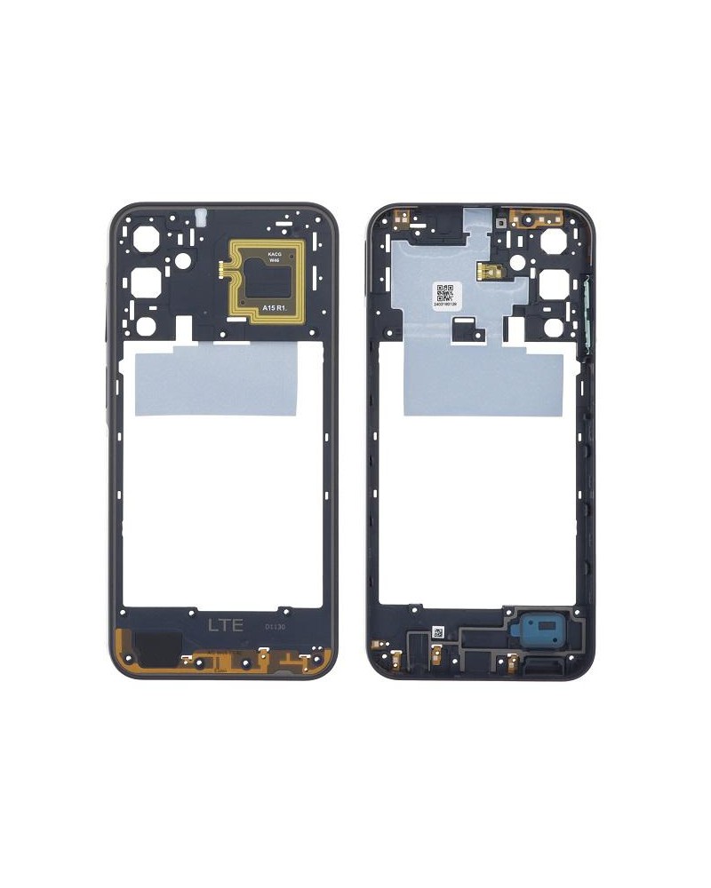 Central Frame for Samsung Galaxy A15 4G A155 - Black