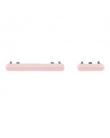 Set Boton de Volumen y Encendido para Samsung Galaxy Tab A8 10 5 2021 X200   X205 - Rosa