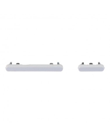 Volume and Power Button Set for Samsung Galaxy Tab A8 10 5 2021 X200 X205 - Silver