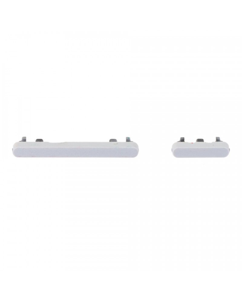 Volume and Power Button Set for Samsung Galaxy Tab A8 10 5 2021 X200 X205 - Silver