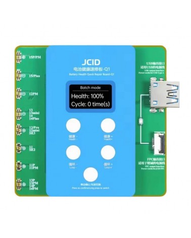 JC Q1 Battery Programmer from Iphone Series 11 to Iphone Series 15 includes all flex