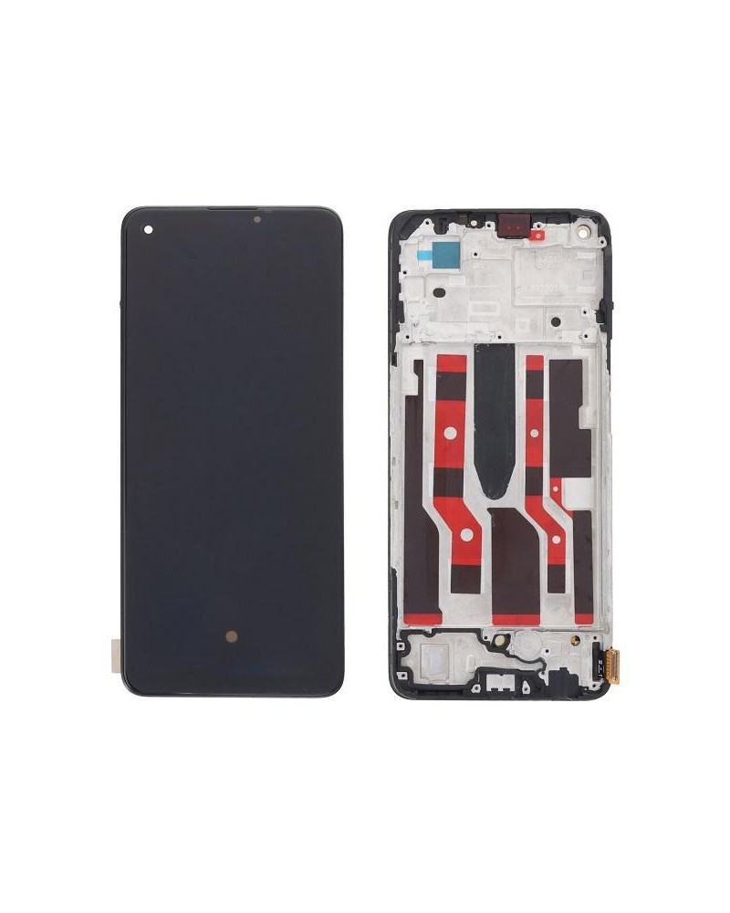 LCD and Touch Screen with Frame for Oppo Reno 8 Lite 5G CPH2343 Quality Oled