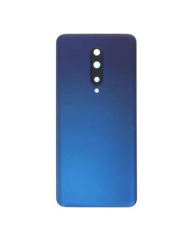 Tapa Trasera y Lente de Camara para Oneplus 7T Pro HD1911  HD1913  HD1910 - Azul