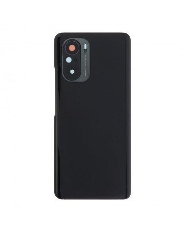 Rear Cover and Camera Lens for Xiaomi Poco F3 M2012K11AG - Black