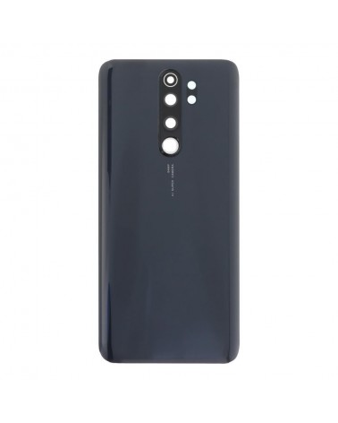 Tapa Trasera y Lente de Camara para Xiaomi Redmi Note 8 Pro M1906G7I - Negra