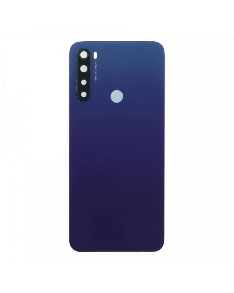 Tampa traseira e lente da câmara para Xiaomi Redmi Note 8T M1908C3XG - Azul