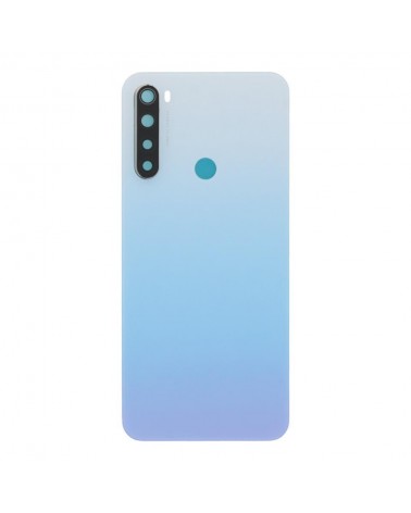 Tampa traseira e lente da câmara para Xiaomi Redmi Note 8T M1908C3XG - Branco