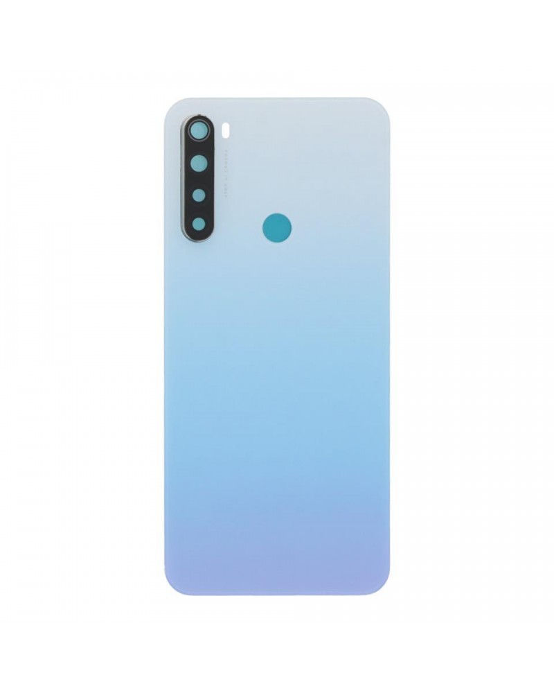 Tapa Trasera y Lente de Camara para Xiaomi Redmi Note 8T M1908C3XG - Blanca