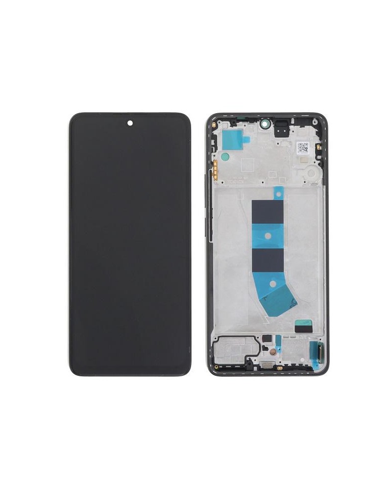 Pantalla LCD y Tactil con Marco Negro para Xiaomi Redmi Note 13 Pro 4G 23117RA68G  2312FPCA6G   Calidad TFT  