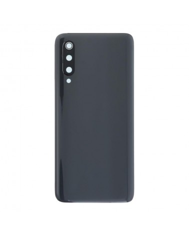 Tapa Trasera y Lente de Camara para Xiaomi Mi 9 Mi9 M1902F1G - Negra