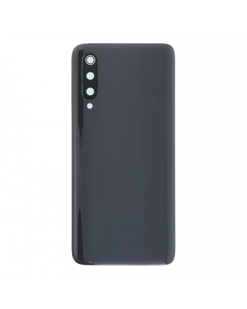 Tapa Trasera y Lente de Camara para Xiaomi Mi 9 Mi9 M1902F1G - Negra