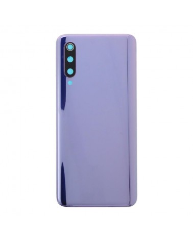 Tampa traseira e lente da câmara para Xiaomi Mi 9 Mi9 M1902F1G - Roxo