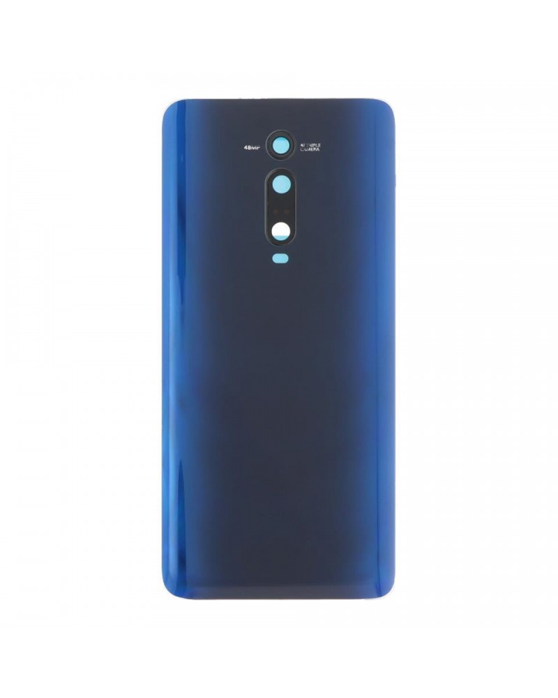 Tapa Trasera y Lente de Camara para Xiaomi Mi 9T M1903F10G  M1903F11G - Azul