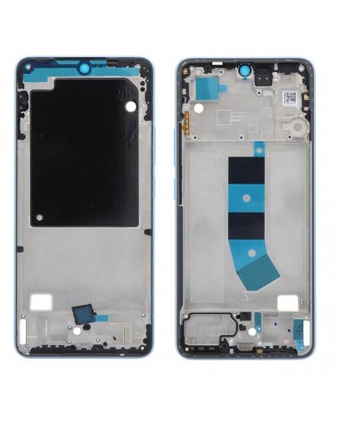 Central Frame for Xiaomi Redmi Note 13 4G 23129RAA4G - Blue