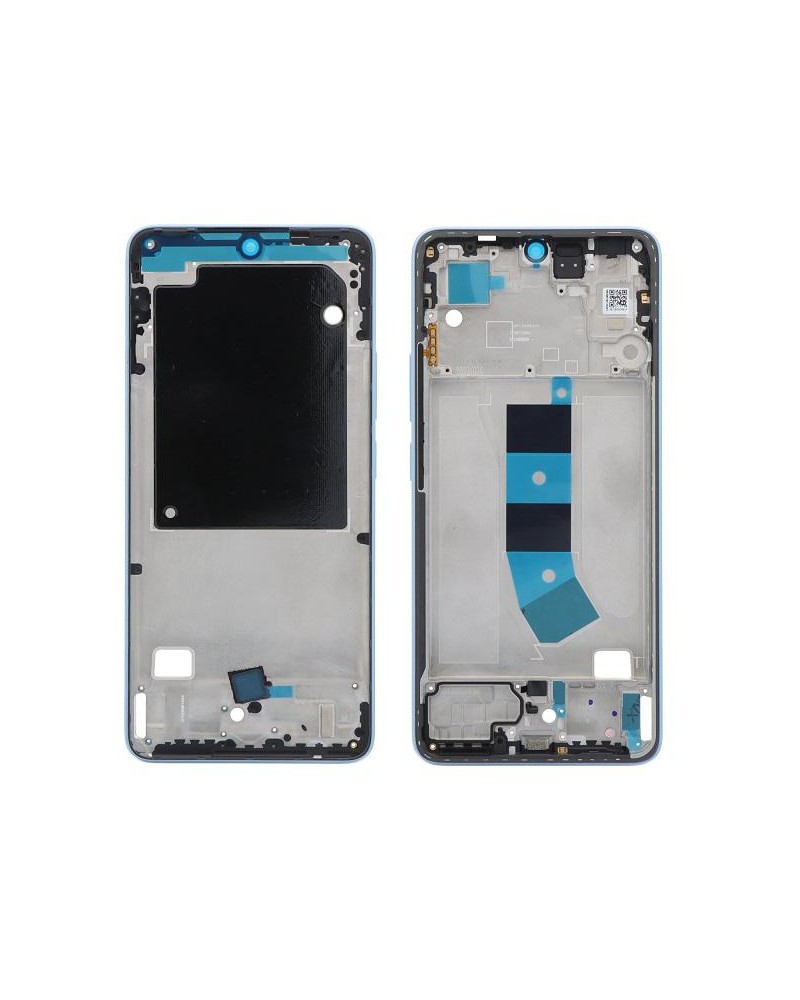 Central Frame for Xiaomi Redmi Note 13 4G 23129RAA4G - Blue