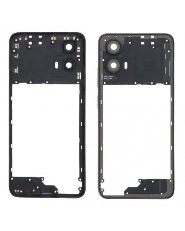 Centre Frame for Motorola Moto G34 XT2363-2 - Black