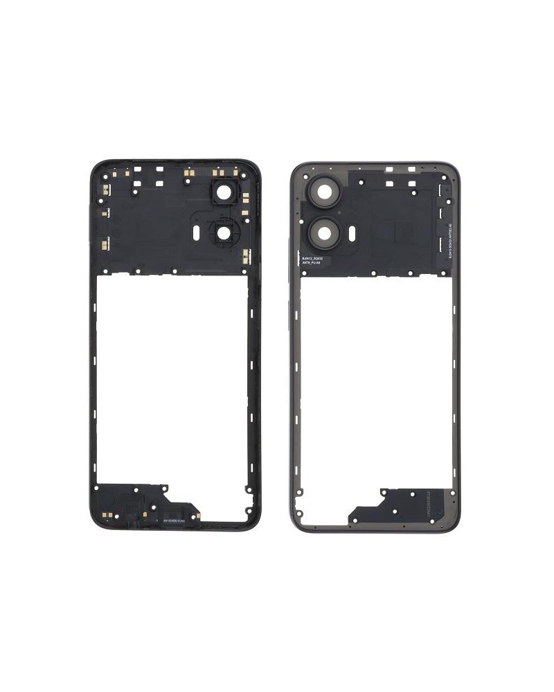 Centre Frame for Motorola Moto G34 XT2363-2 - Black