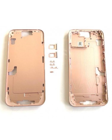 Chassis central para Iphone 15 Plus - Rosa