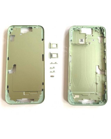 Central Chassis for Iphone 15 Plus - Green