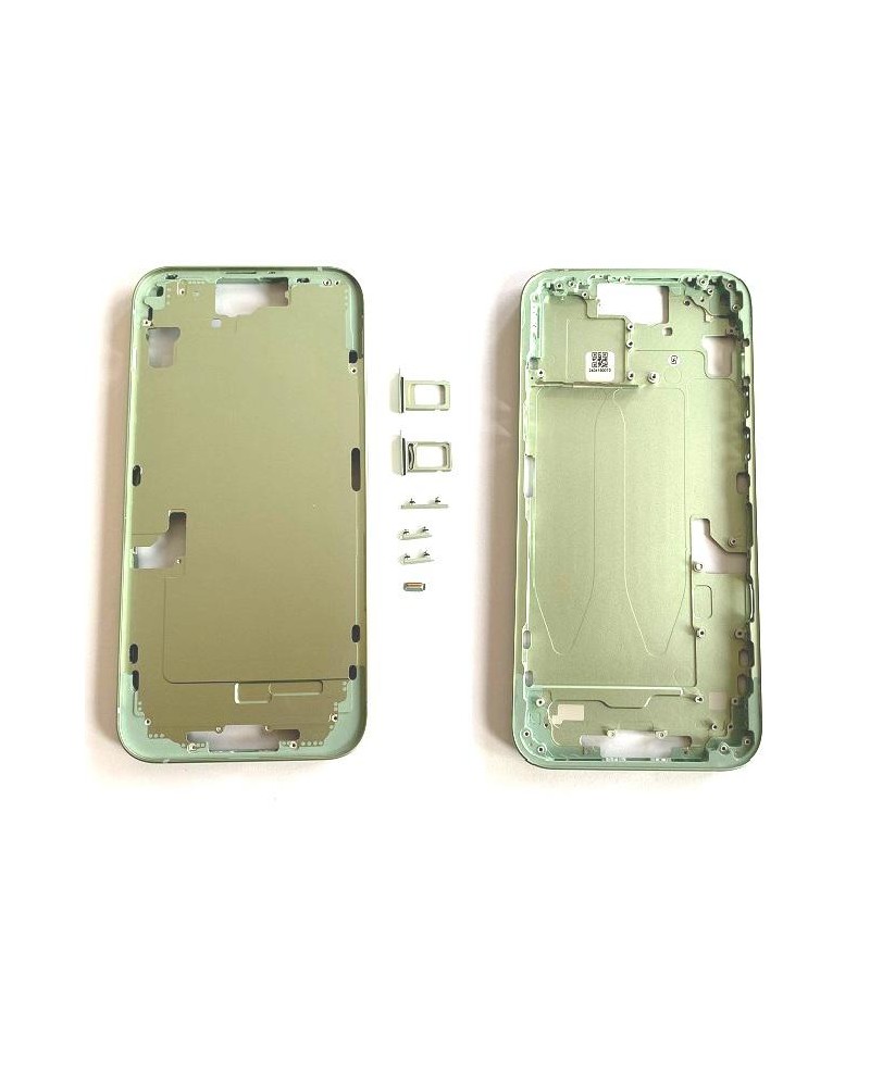 Central Chassis for Iphone 15 Plus - Green