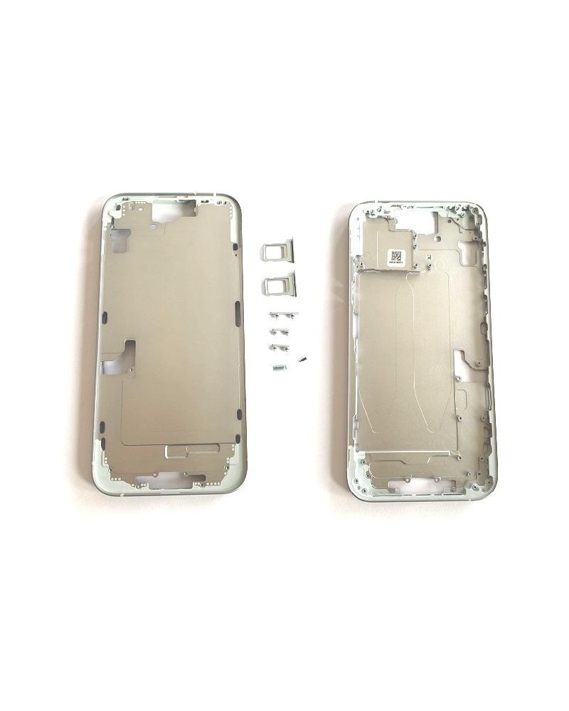 Central Chassis for Iphone 15 Plus - Silver