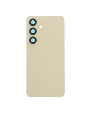 Tapa Trasera y Lente de Camara para Samsung Galaxy S24 S921 S921B - Amarilla