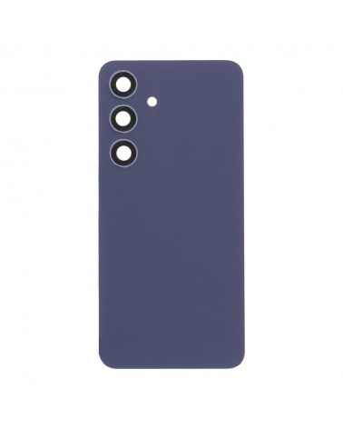 Capa traseira e lente da câmara para Samsung Galaxy S24 S921 S921B S921B - Roxo