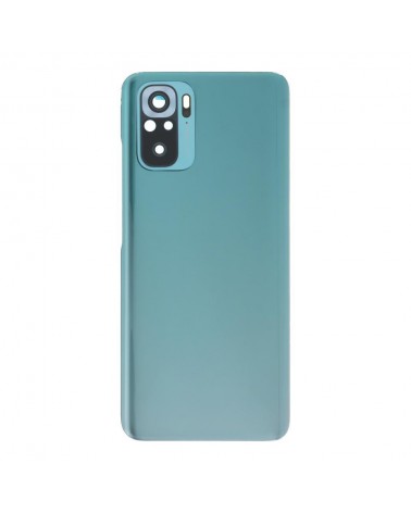 Tapa Trasera y Lente de Camara para Xiaomi Redmi Note 10 4G M2101K7AG - Verde