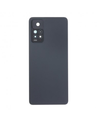 Rear Cover and Camera Lens for Xiaomi Redmi Note 11 Pro 5G 21091116I 2201116SG - Black