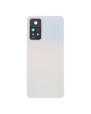 Tapa Trasera y Lente de Camara para Xiaomi Redmi Note 11 Pro 5G 21091116I  2201116SG - Blanca