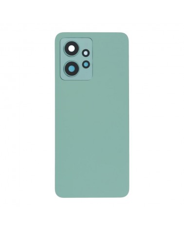 Tampa traseira e lente da câmara para Xiaomi Redmi Note 12 4G 23021RAAEG 23021RAA2Y 23027RAD4I 23028RA60L - Verde