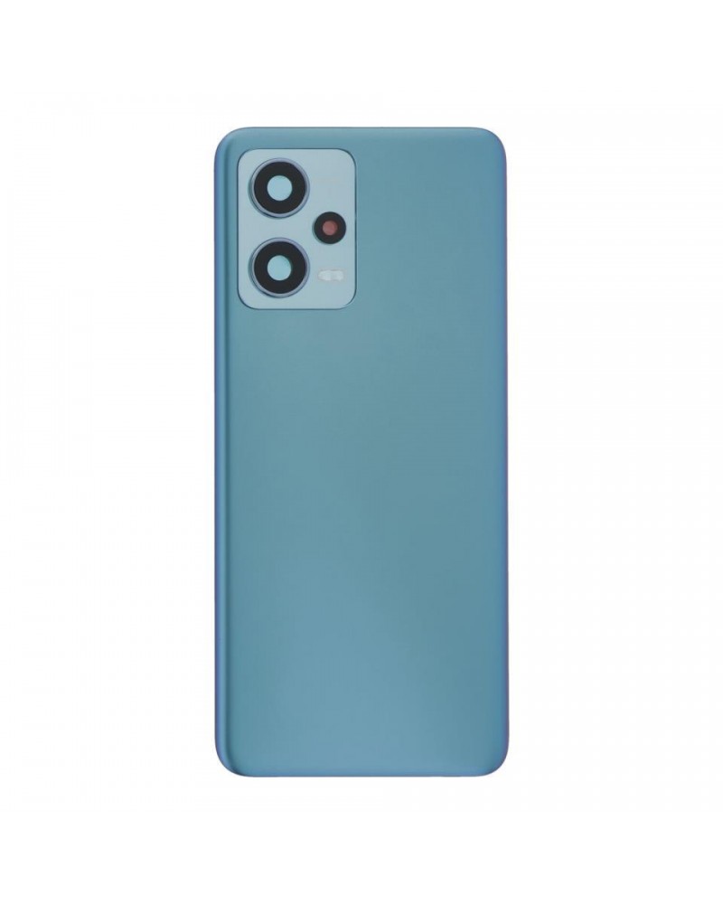 Tapa Trasera y Lente de Camara para Xiaomi Redmi Note 12 5G 22111317I   MZB0E1QIN - Azul