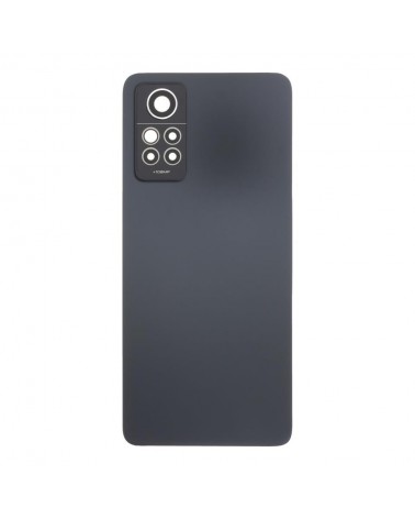 Rear Cover and Camera Lens for Xiaomi Redmi Note 12 Pro 4G 2209116AG 2209116AG - Black