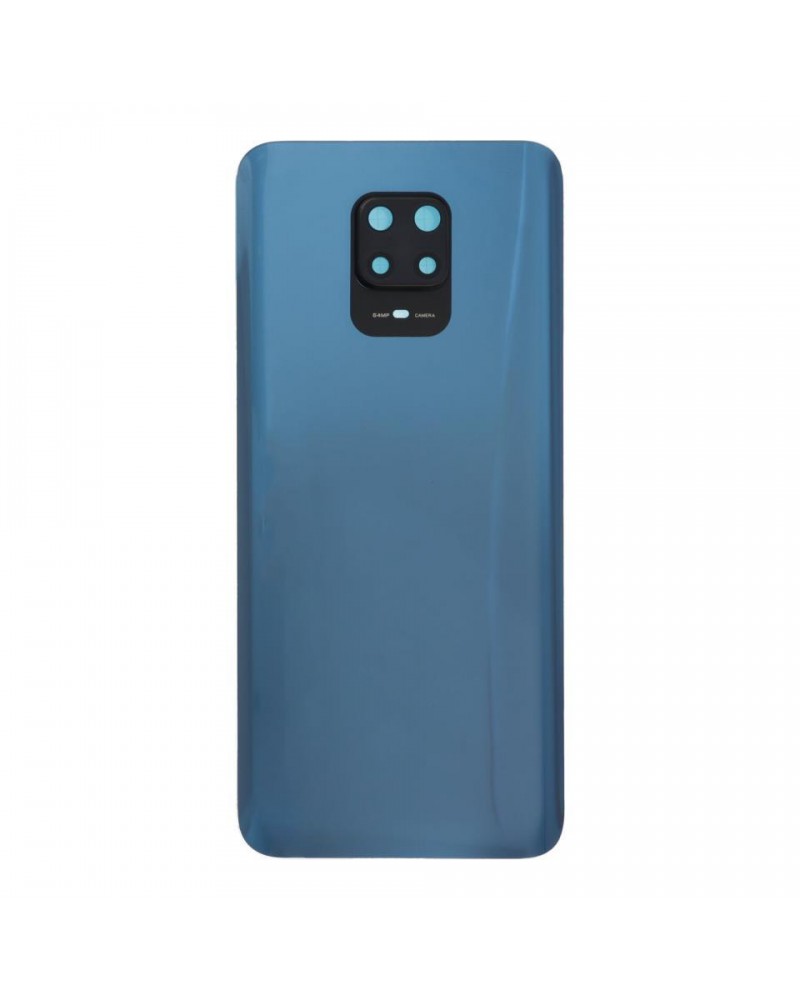 Tapa Trasera y Lente de Camara para Xiaomi Redmi Note 9 Pro M2003J6B2G - Azul