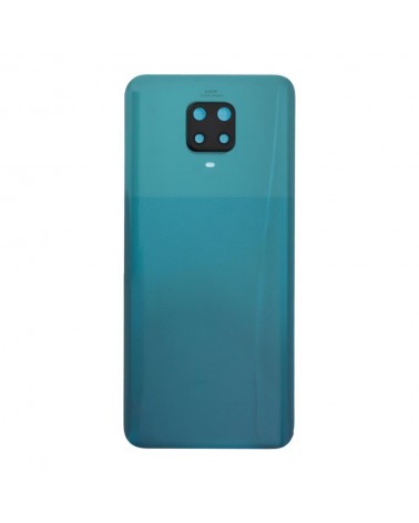 Tapa Trasera y Lente de Camara para Xiaomi Redmi Note 9 Pro M2003J6B2G  - Verde