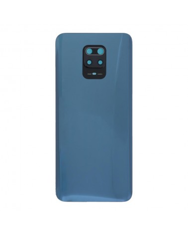 Tapa Trasera y Lente de Camara para Xiaomi Redmi Note 9S M2003J6A1G - Azul Claro