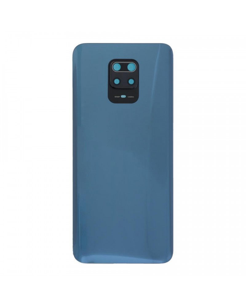 Tapa Trasera y Lente de Camara para Xiaomi Redmi Note 9S M2003J6A1G - Azul Claro