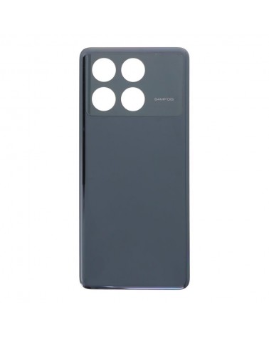 Back Cover for Xiaomi Poco X6 Pro 2311DRK48G 2311DRK48I - Black